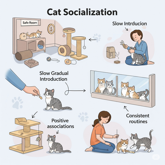 Guía Esencial para la Socialización de Gatos: Mejorando la Convivencia en el Hogar